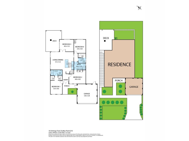 18 Anhinga Trail, Dudley Park WA 6210 Floorplan