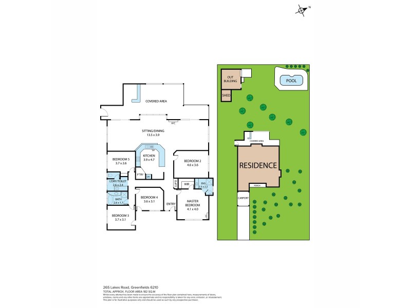 265 Lakes Road, Greenfields WA 6210 Floorplan