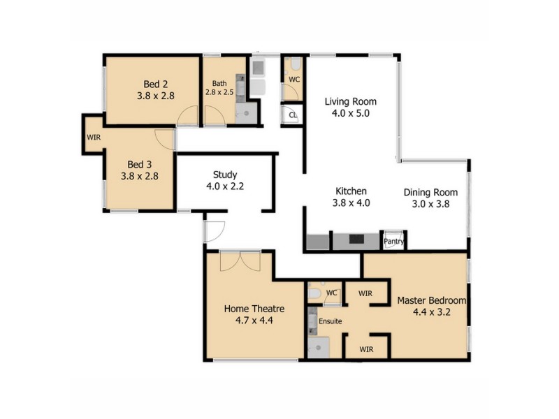 96 Cawana Parkway, Lakelands WA 6180 Floorplan