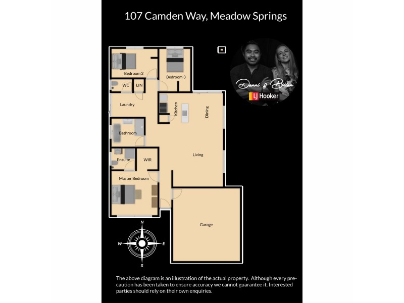 107 Camden Way, Meadow Springs WA 6210 Floorplan