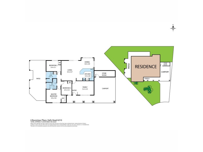 1/6 Bucentaur Place, Halls Head WA 6210 Floorplan