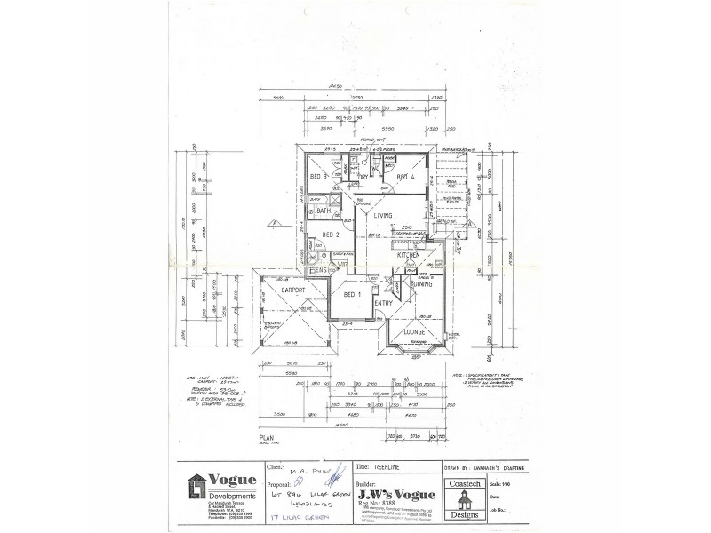 17 Lilac Green, Halls Head WA 6210 Floorplan