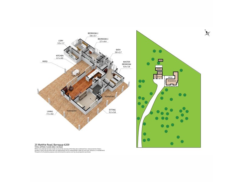 25 Matthie Road, Barragup WA 6209 Floorplan