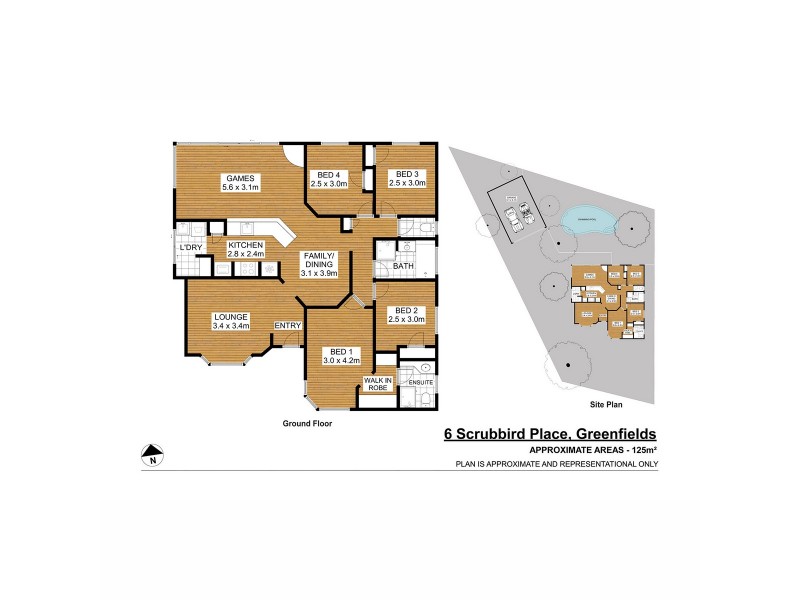 6 Scrubbird Court, Greenfields WA 6210 Floorplan