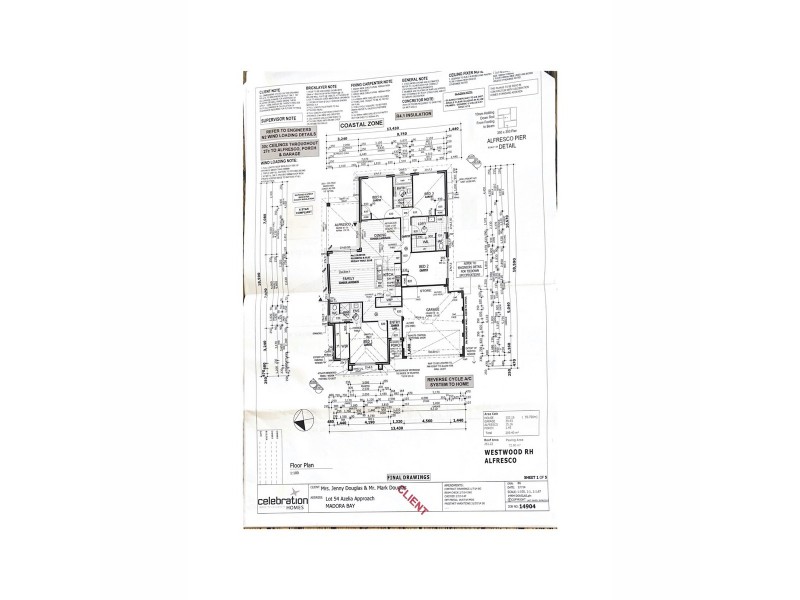 16 Azelia Approach, Madora Bay WA 6210 Floorplan
