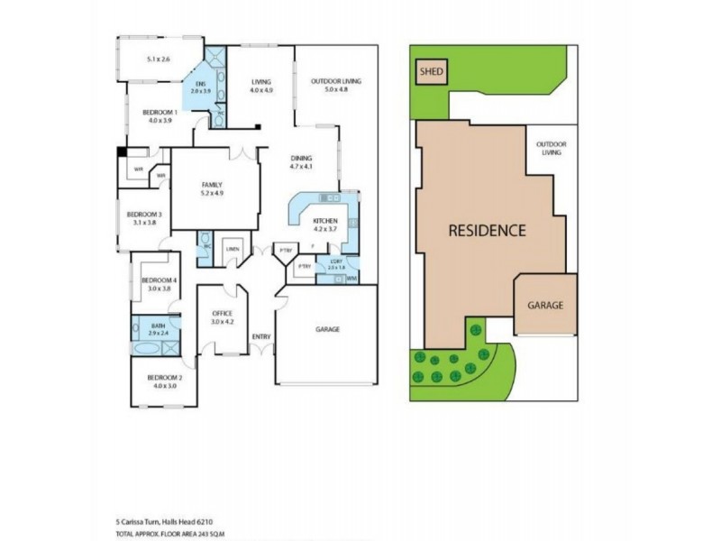 5 Carissa Turn, Halls Head WA 6210