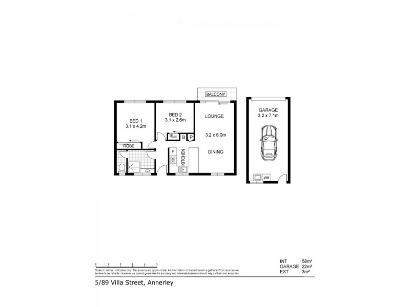 5/89 Villa Street, Annerley QLD 4103 Floorplan