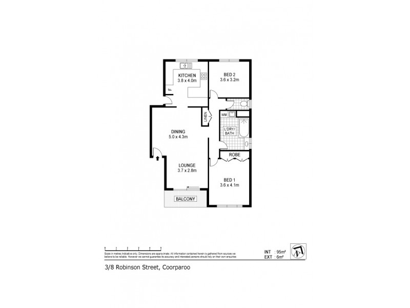 3/8 Robinson Street, Coorparoo QLD 4151 Floorplan