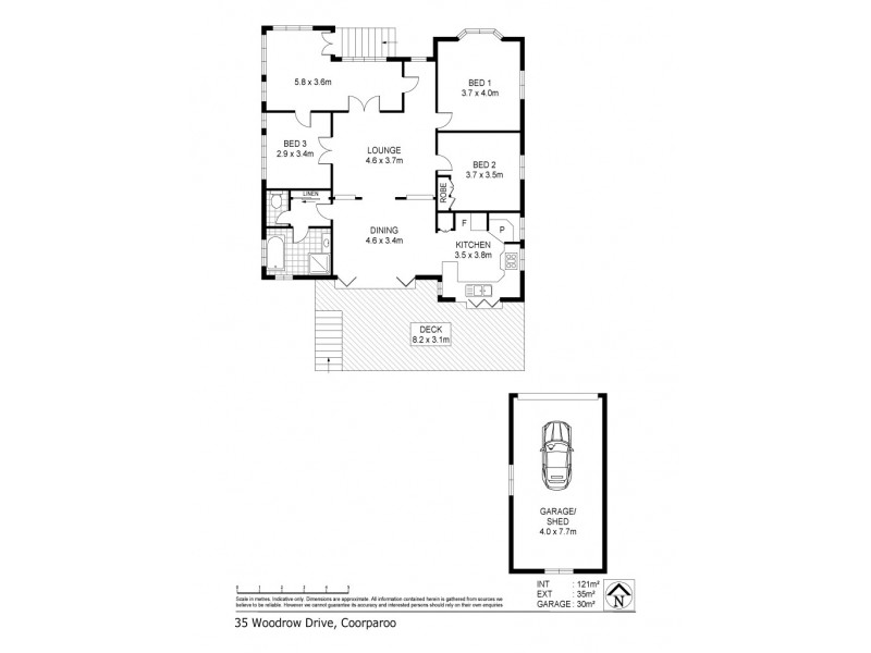 35 Woodrow Drive, Coorparoo QLD 4151 Floorplan