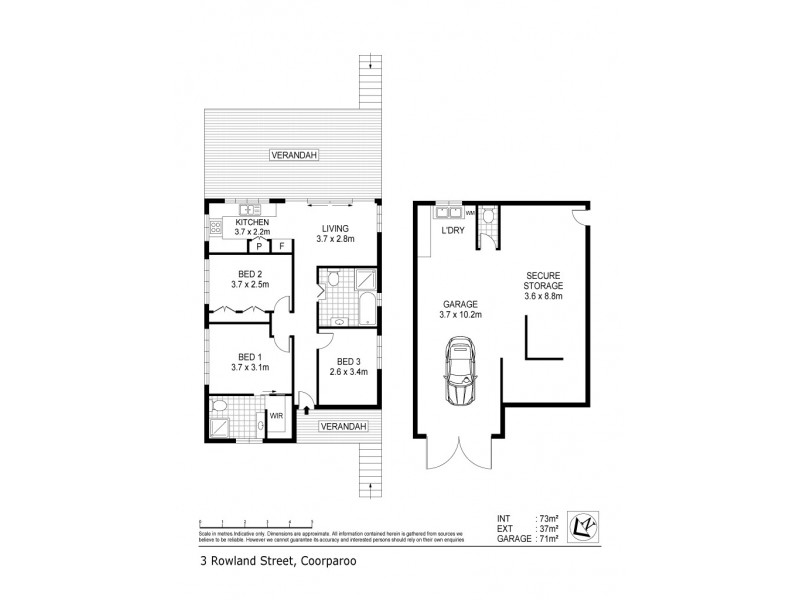 3 Rowland Street, Coorparoo QLD 4151 Floorplan