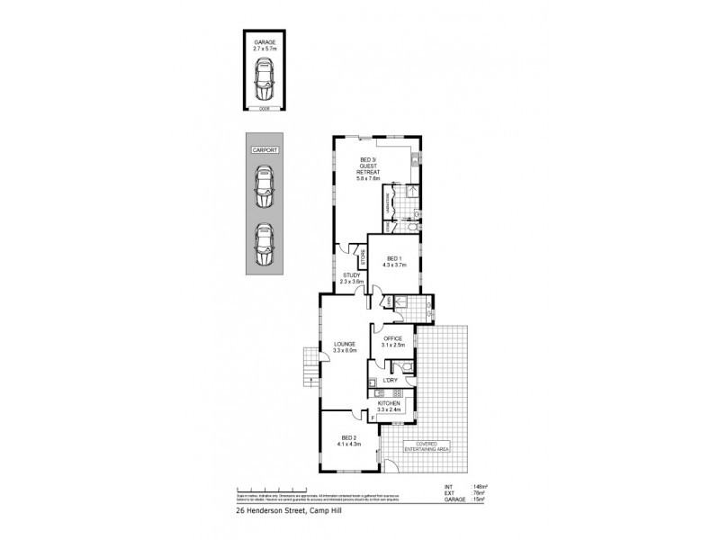 26 Henderson Street, Camp Hill QLD 4152 Floorplan