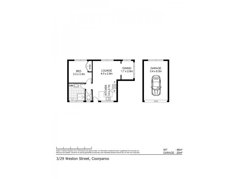 3/29 Weston Street, Coorparoo QLD 4151 Floorplan