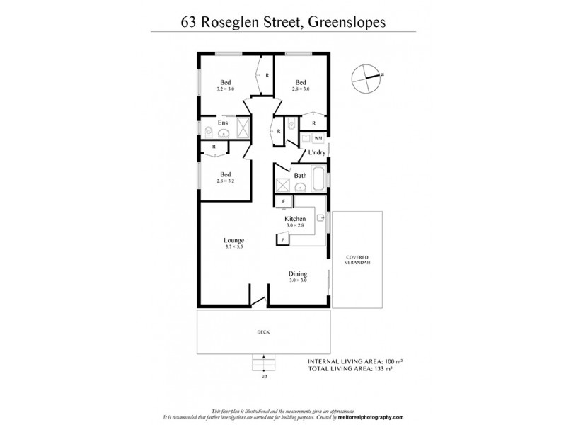 63 Roseglen Street, Greenslopes QLD 4120 Floorplan