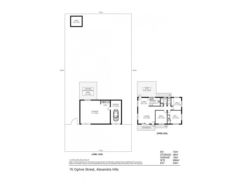 76 Ogilvie Street, Alexandra Hills QLD 4161 Floorplan