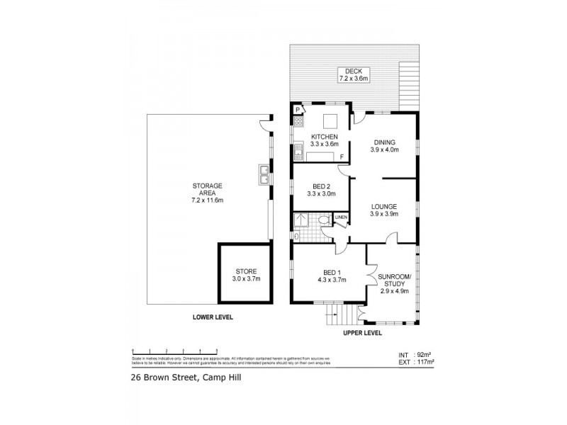 26 Brown Street, Camp Hill QLD 4152 Floorplan
