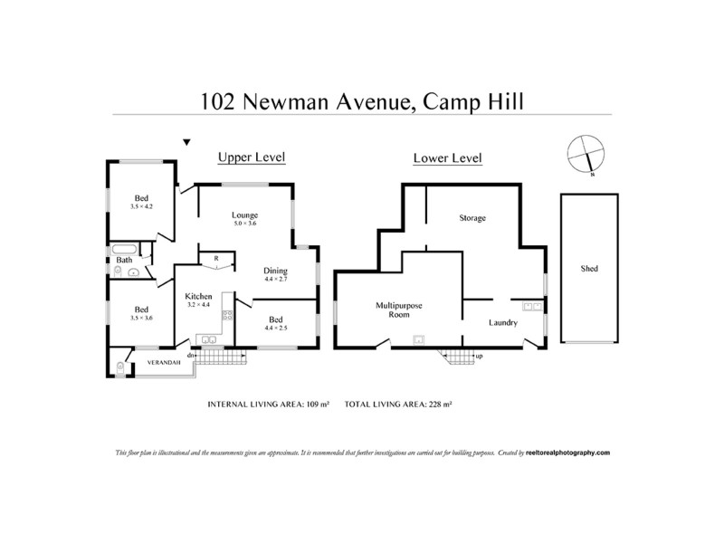 102 Newman Avenue, Camp Hill QLD 4152 Floorplan