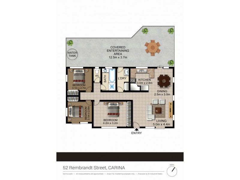 52 Rembrandt Street, Carina QLD 4152 Floorplan