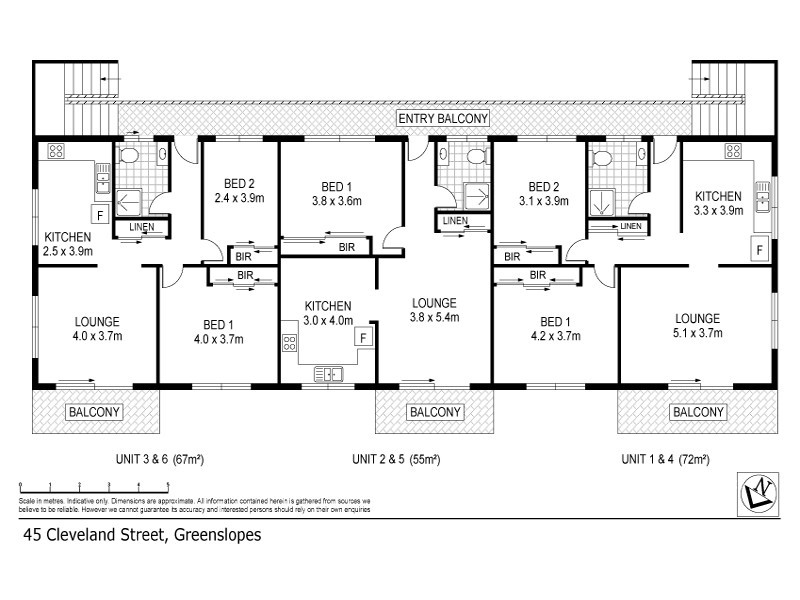 45 Cleveland Street, Greenslopes QLD 4120 Floorplan