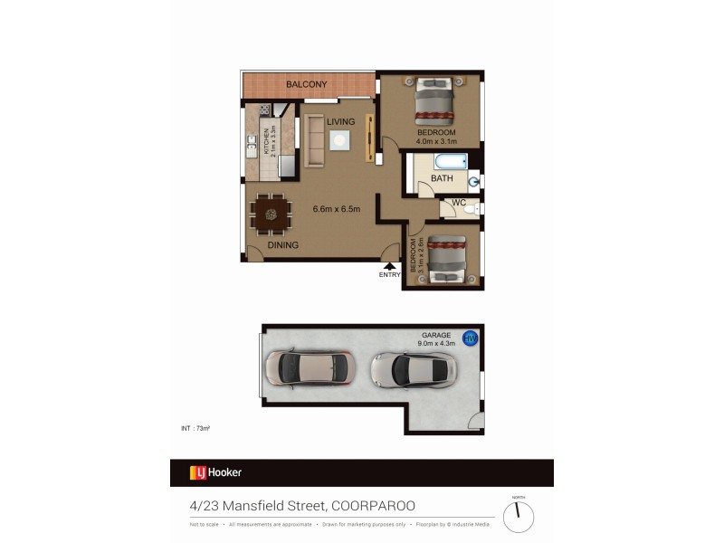 4/23 Mansfield Street, Coorparoo QLD 4151 Floorplan