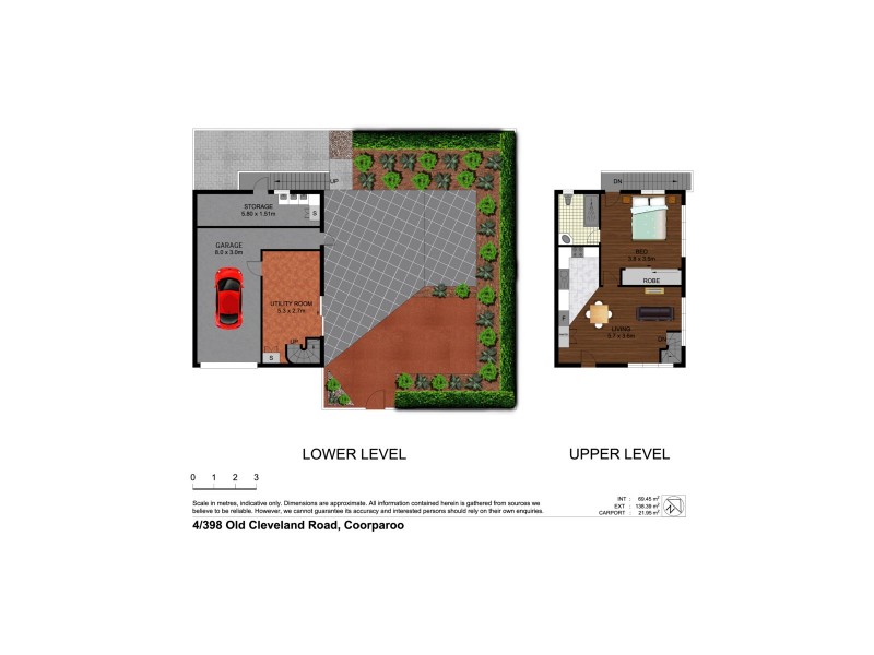 4/398 Old Cleveland Road, Coorparoo QLD 4151 Floorplan