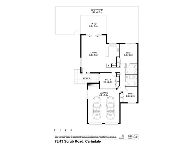78/43 Scrub Road, Carindale QLD 4152 Floorplan