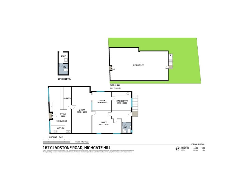 167 Gladstone Road, Highgate Hill QLD 4101 Floorplan