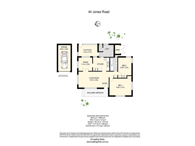 44 Jones Road, Carina Heights QLD 4152 Floorplan