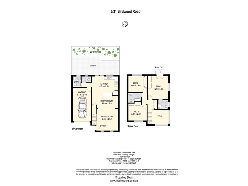 5/31 Birdwood Road, Carina Heights QLD 4152 Floorplan
