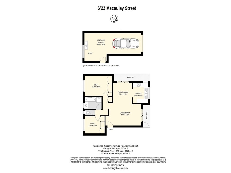 6/23 Macaulay Street, Coorparoo QLD 4151 Floorplan