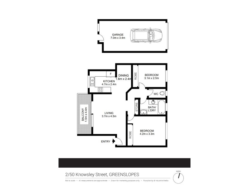 2/50 Knowsley Street, Greenslopes QLD 4120