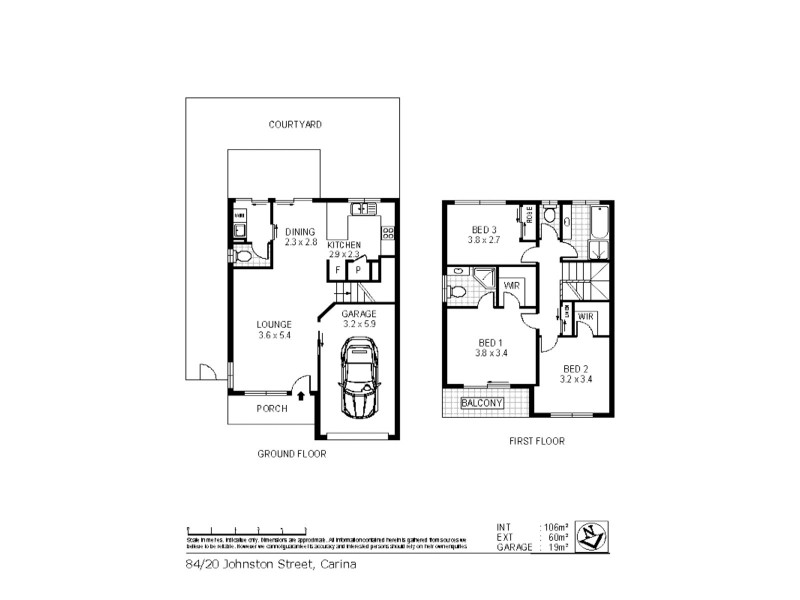 84/20 Johnston Street, Carina QLD 4152 Floorplan