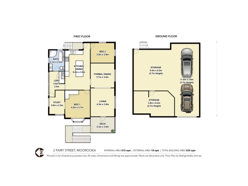 2 Fairy Street, Moorooka QLD 4105 Floorplan