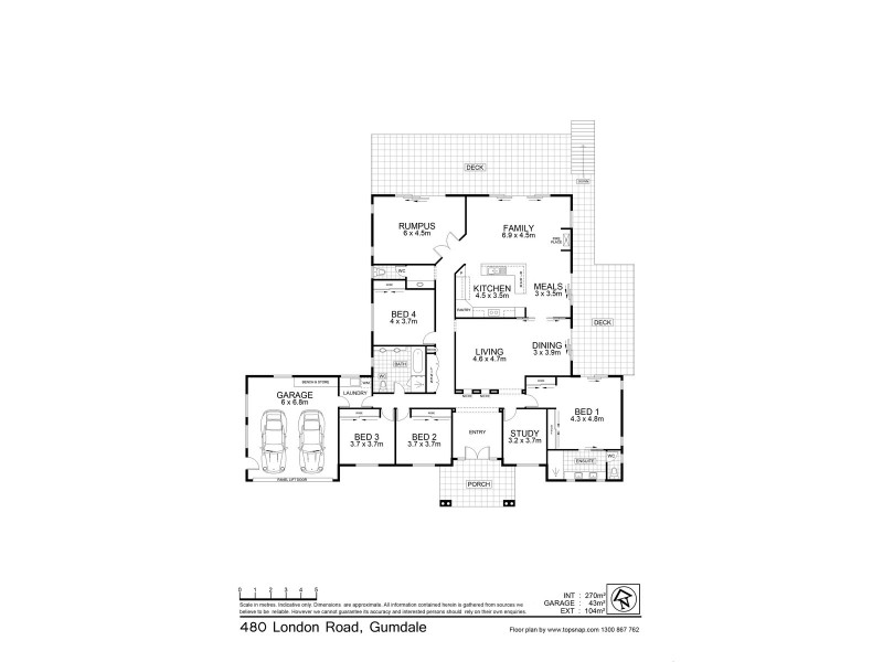 480 London Road, Gumdale QLD 4154 Floorplan