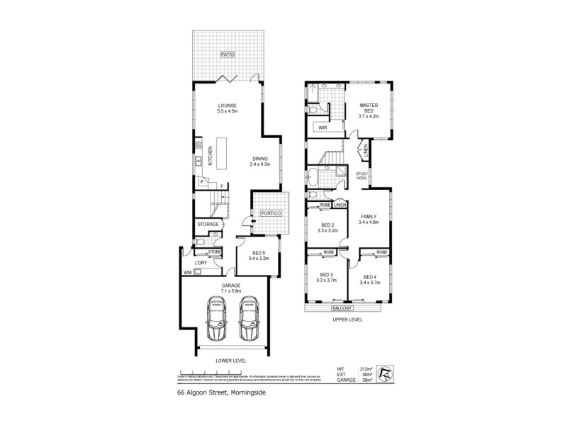 66 Algoori Street, Morningside QLD 4170 Floorplan