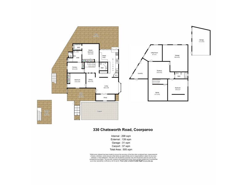 330 Chatsworth Road, Coorparoo QLD 4151 Floorplan
