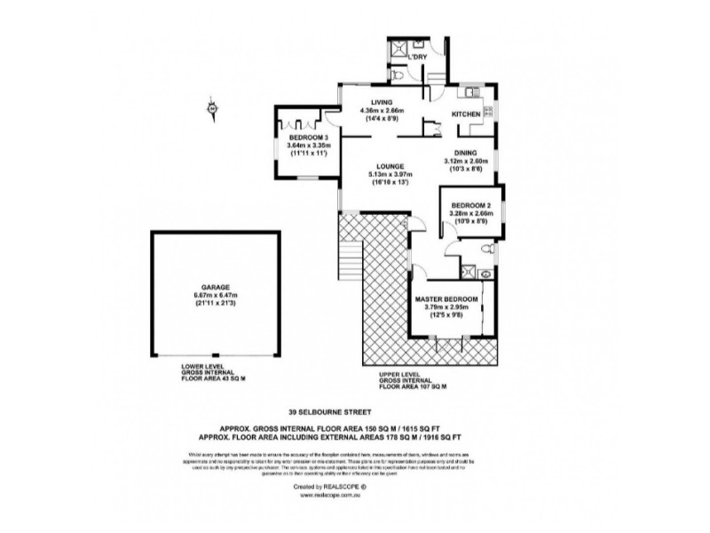 39 Selborne Street, Mount Gravatt East QLD 4122 Floorplan