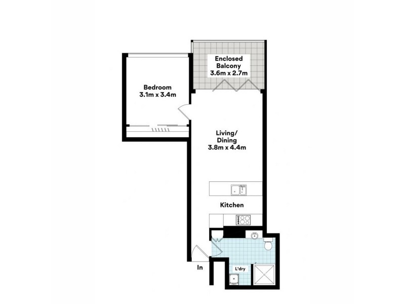 3112/128 Charlotte Street, Brisbane City QLD 4000 Floorplan