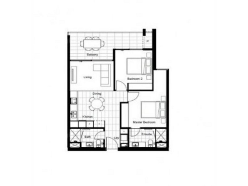 20503/300 Old Cleveland Road, Coorparoo QLD 4151 Floorplan