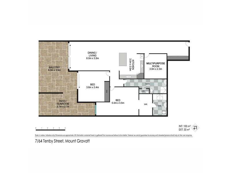 7/64 Tenby Street, Mount Gravatt QLD 4122 Floorplan