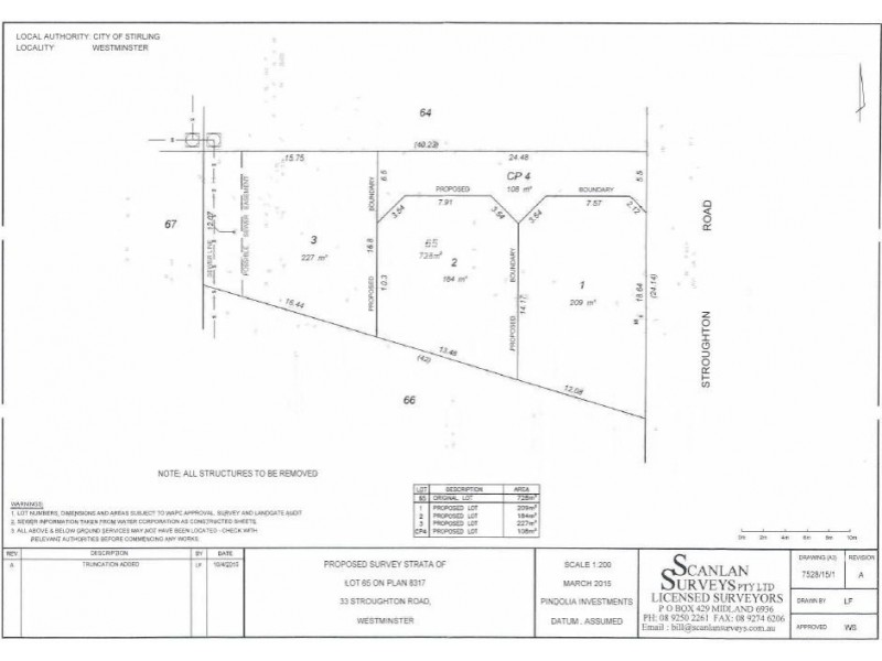 Lot 1/33 Stroughton Road, Westminster WA 6061