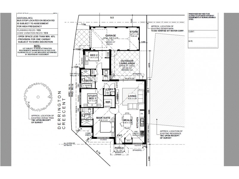 16 Derrington Cr, Balga WA 6061 Floorplan