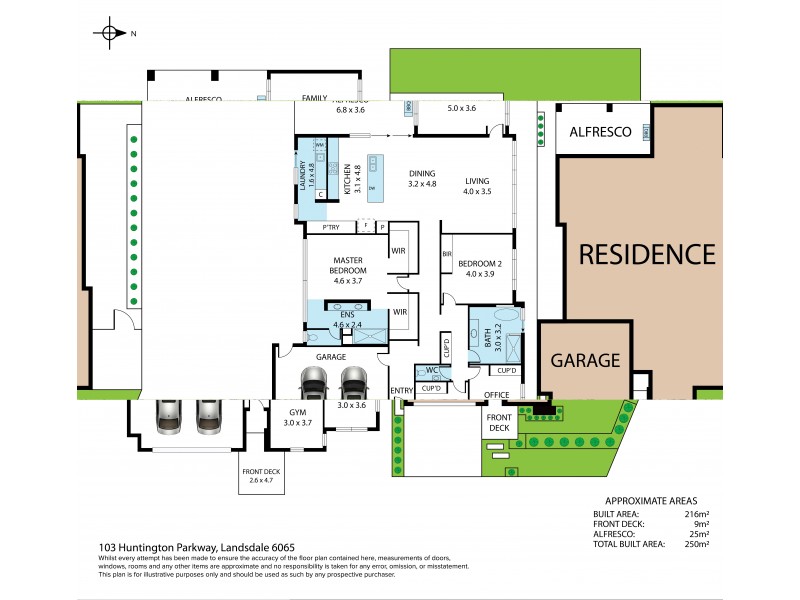 103 Huntington Parkway, Landsdale WA 6065 Floorplan