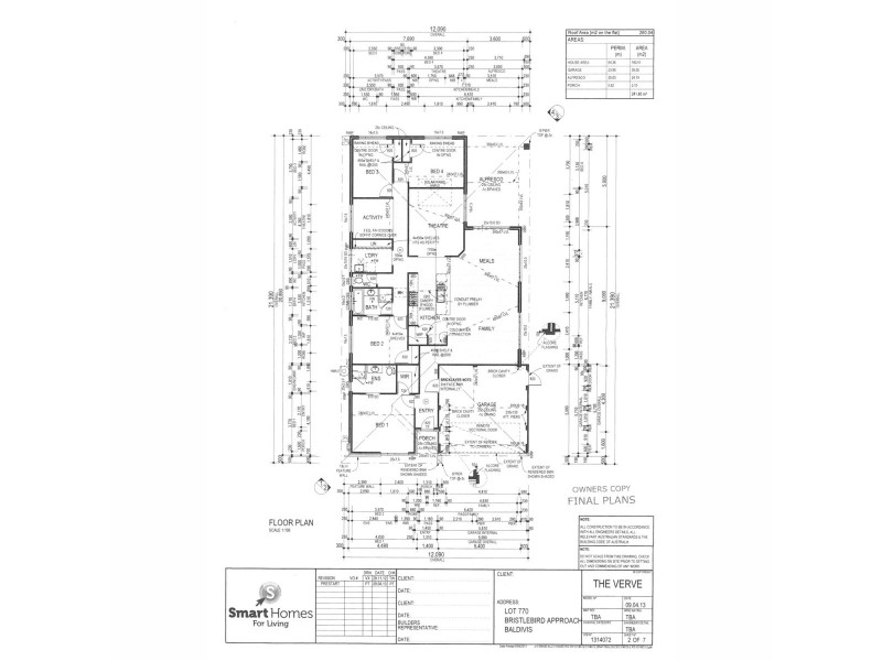 33 Bristlebird Approach, Baldivis WA 6171 Floorplan