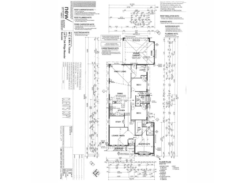15 Oak Ridge Meander, Success WA 6164 Floorplan