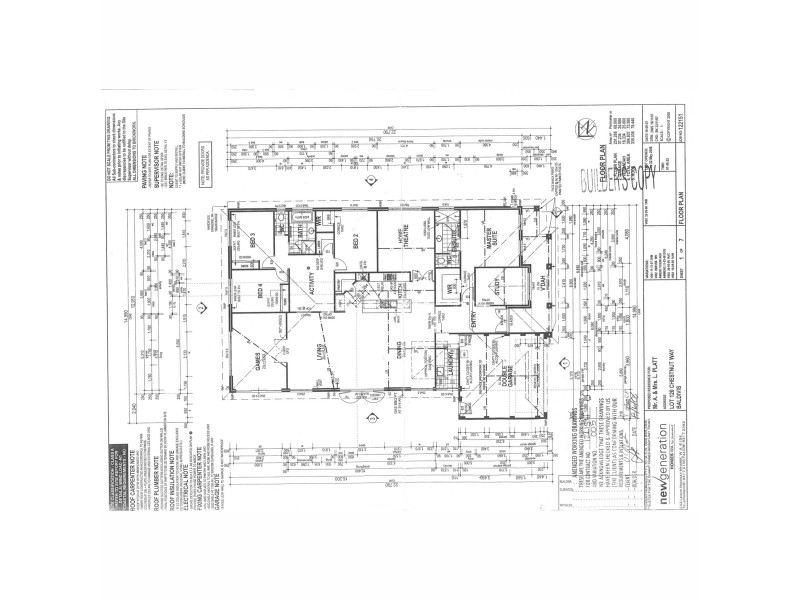 4 Chestnut Way, Baldivis WA 6171 Floorplan