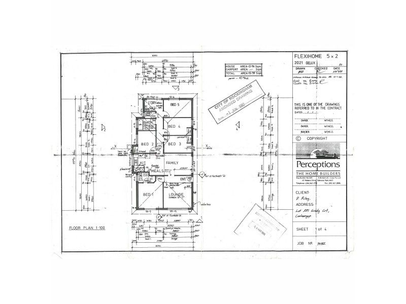 26 Grady Court, Waikiki WA 6169 Floorplan