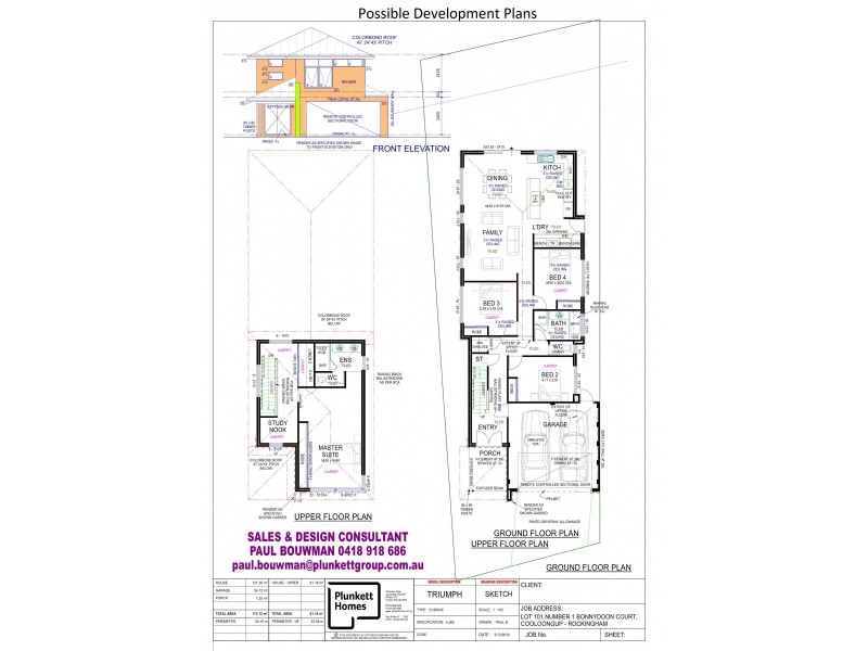 3 Bonnydoon Court, Cooloongup WA 6168 Floorplan