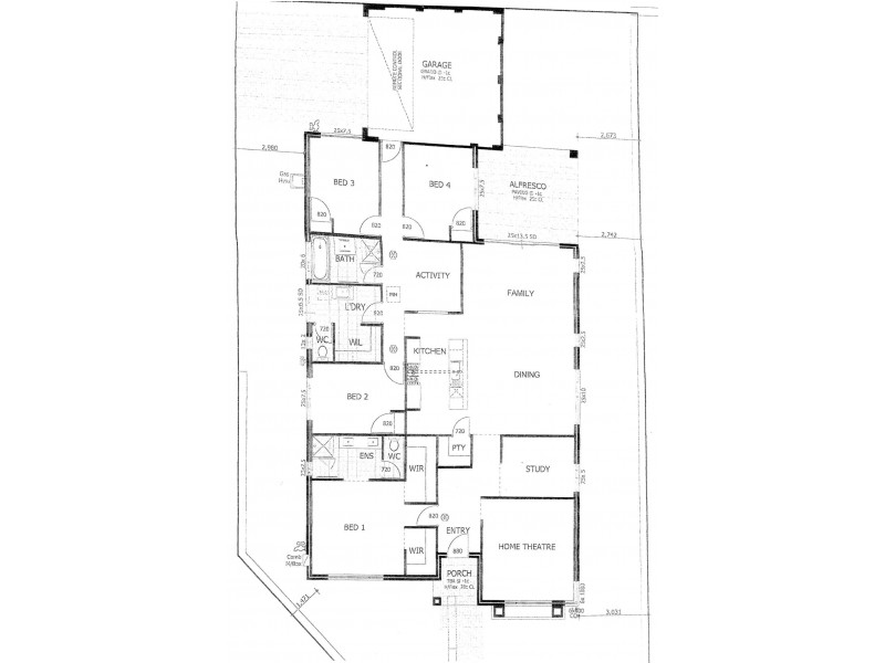 1 Overton Lane, Baldivis WA 6171 Floorplan