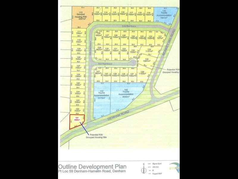 Lot 101/1 Oakley Ridge, Denham WA 6537