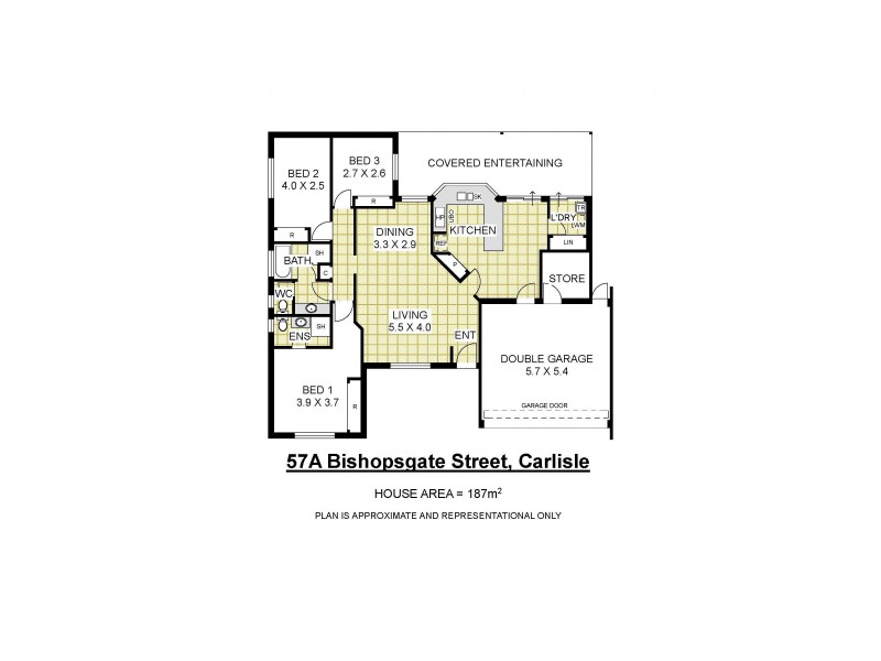 57A Bishopsgate Street, Carlisle WA 6101 Floorplan